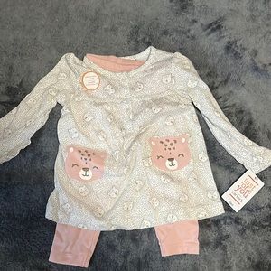 New with tags girls 2 piece set